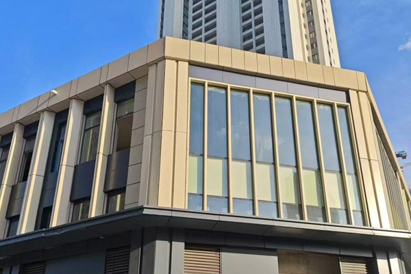 長春單元式玻璃幕墻的結構、構造設計